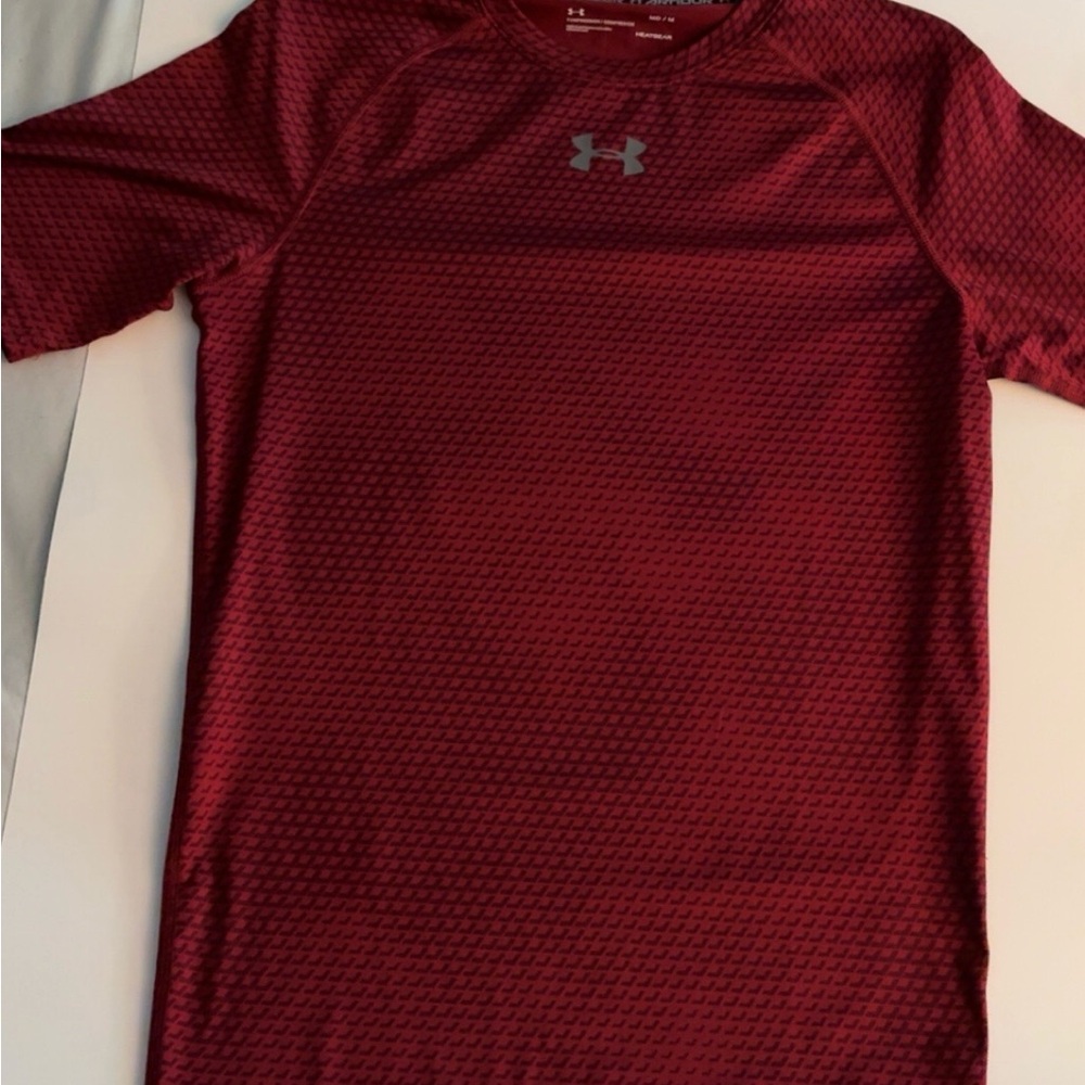 Under Armour Maroon Short Sleeve Performance Tee